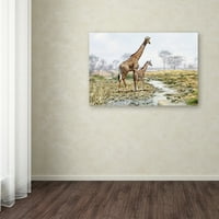 Zaštitni znak likovna umjetnost 'žirafa' platna umjetnost MacNeil Studio