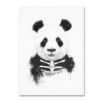 Zaštitni znak likovna umjetnost Zombie Panda Canvas Art by Balazs Solti