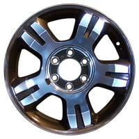 7. Obnovljeni OEM aluminijski legura kotača, polirani W Dark Ugljen Pkts, odgovara 2007- Ford LightDuty Pickup