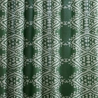 Justina Blakeney Green Aisha Mosaic Cotton Full Queen Quilt Sets