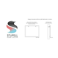 Stupell Industries Witch opuštajući polumjesec Slikanje sive uokvirene umjetničke print zidne umjetnosti, dizajn