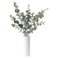 41 Umjetna svilena sivo zelena eukaliptus dugačka stabljika
