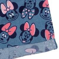 Disney Minnie Mouse djevojčice Crossover majica i kratke hlače dojenčad do malog djeteta