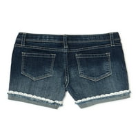 Vigoss Girls Pocket Pocket traper jean kratke hlače, veličine 4-14