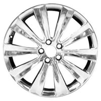 Obnovljeni OEM kotač od aluminijske legure, svi polirani, odgovara 2013- Lincoln MKS