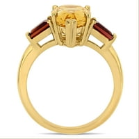 Ženski prsten u obliku kruške u obliku kruške u obliku kruške u obliku kruške i šipak u obliku konusa u obliku žutog