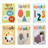 Knjige Kate & Milo Board, set knjiga o ranom učenju, knjiga za učenje mališana, priče o vremenu dječjeg kreveta