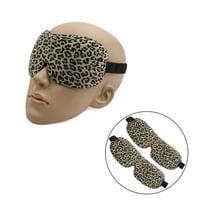 3D obrisana maska ​​za spavanje očiju s poveznim očima